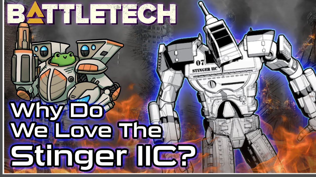 Why Do We Love The Stinger IIC?  #BattleTech Lore & History