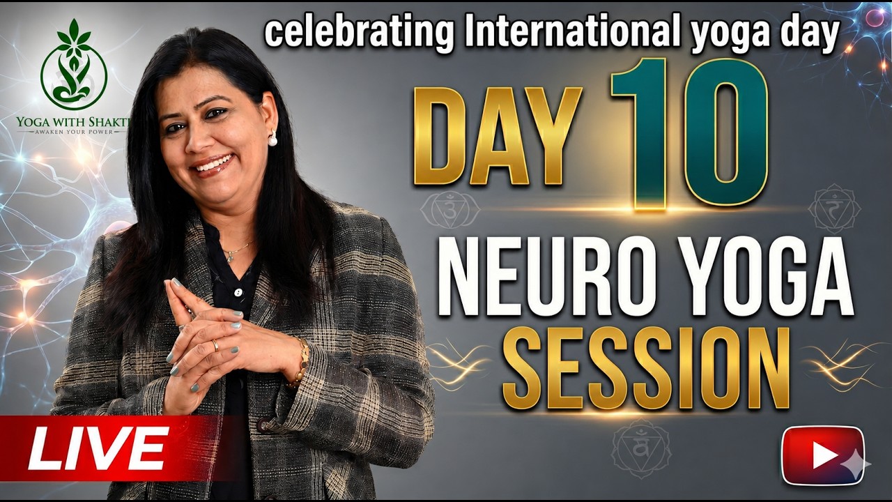 Day 10: Nervous System Reset | 30 minutes Anxiety Reset | Reset Anxiety in 10 Minutes | Neuro Yoga