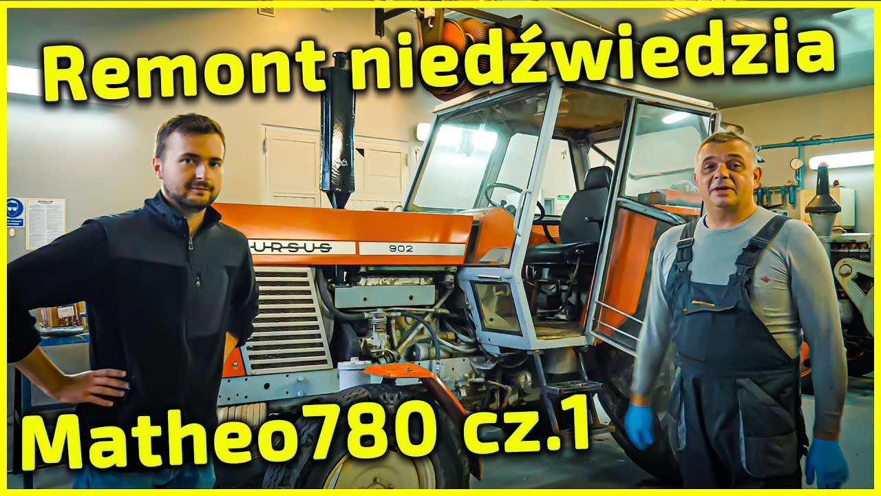 Ursus od Matheo780👉 Gruby remont niedźwiedzia cz.1👉Korbanek odpicuje Ci ciągnik