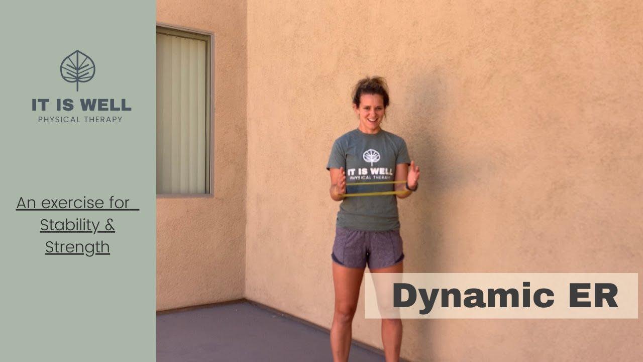Dynamic External Rotations Banded