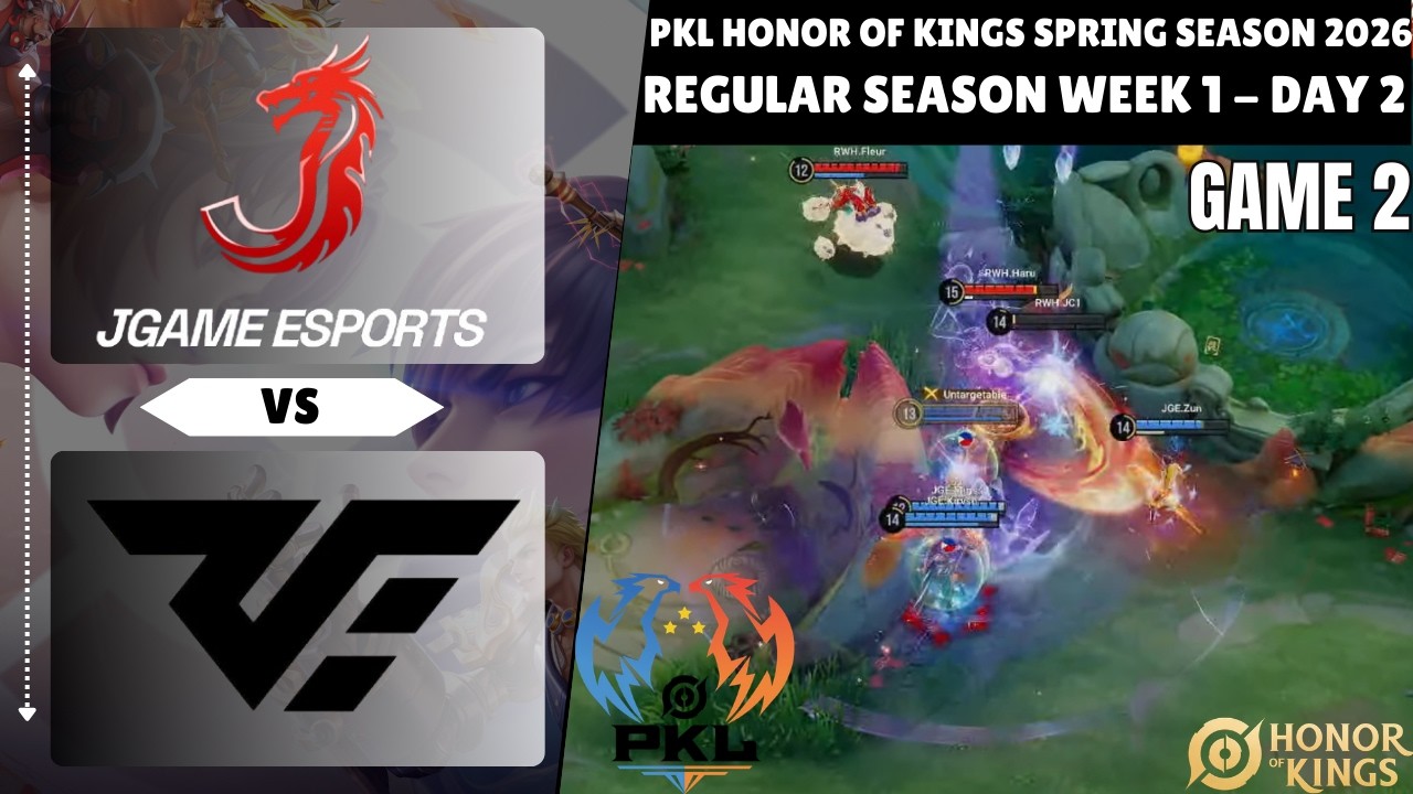 JGame vs RWE Hyve | GAME 2 | HIGHLIGHTS | PKL HOK  Season 2026 | Regular Season Week 1 - Day 2