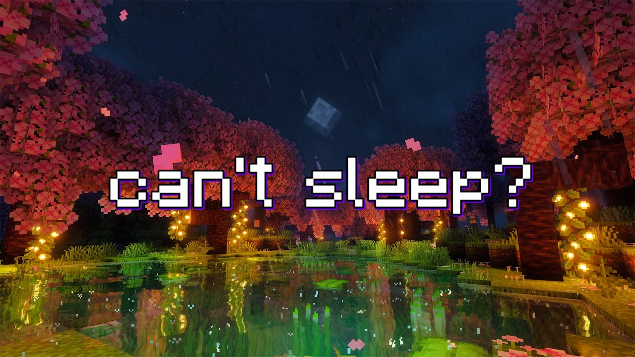just close your eyes and dream... (C418 music & night rain)