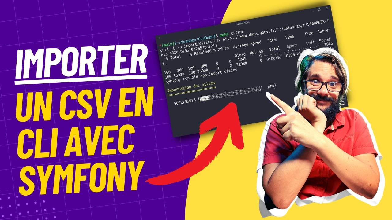 Importer TOUTES les villes de France dans votre application SYMFONY !