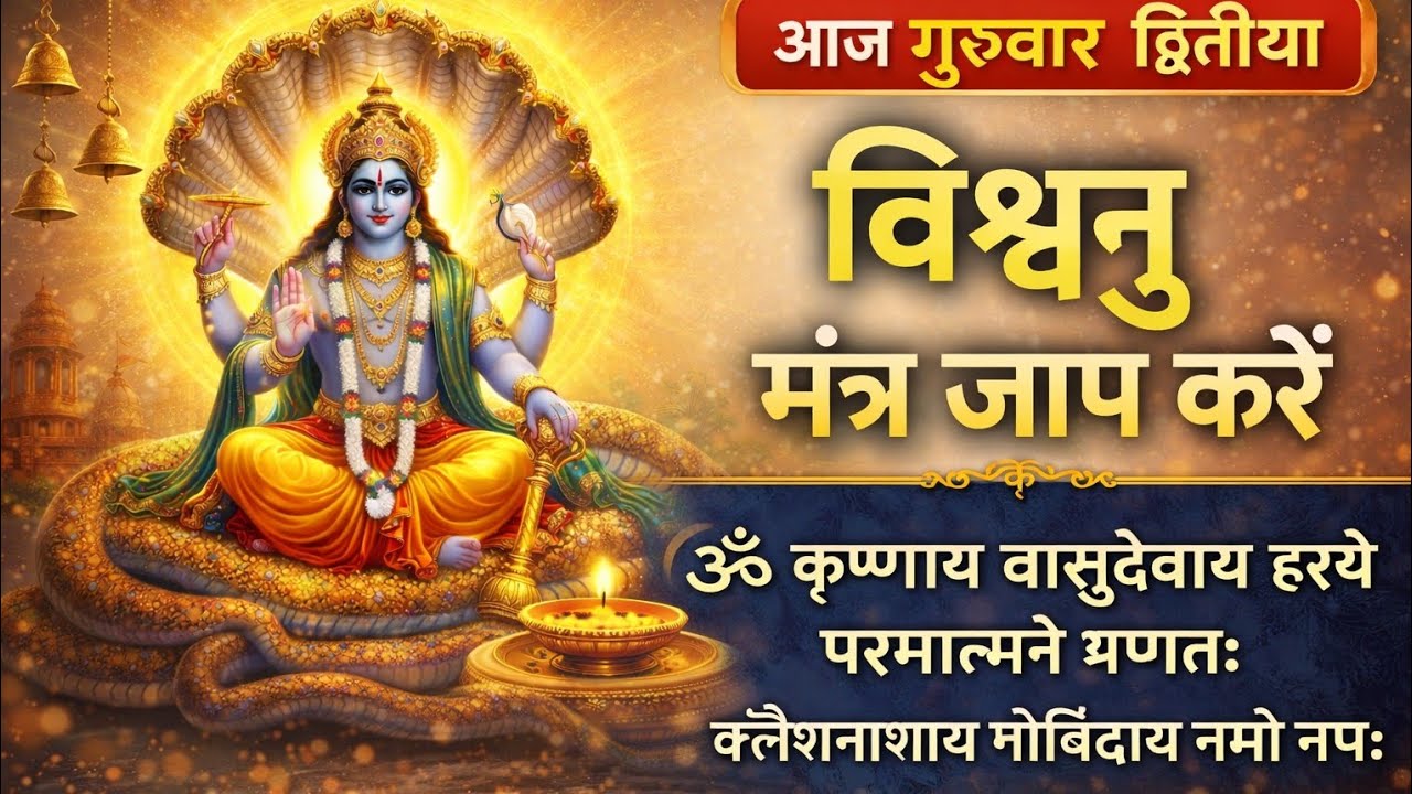 कृष्णय वासुदेवाया हर परमात्मने  || सिर्फ 2 मिनट सुने