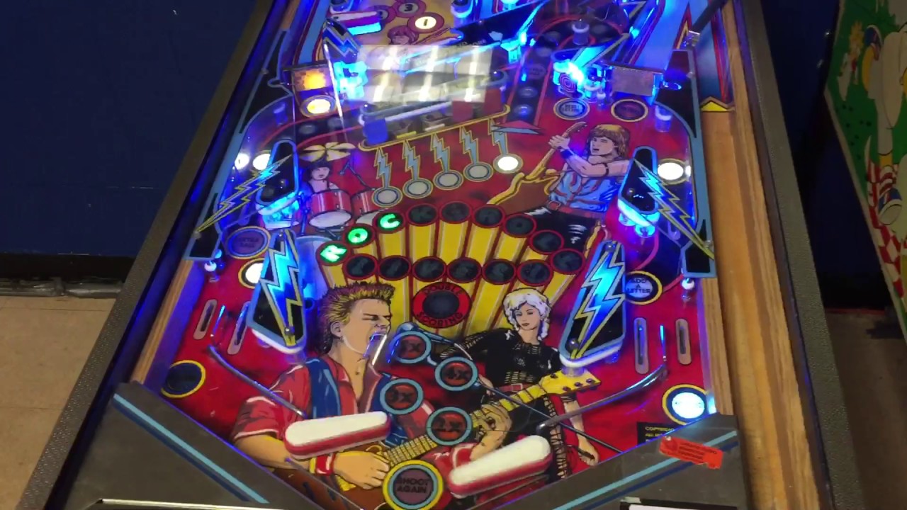 Gottlieb Rock Pinball Machine