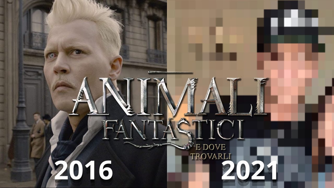 Animali fantastici - PRIMA e DOPO 2021!!!