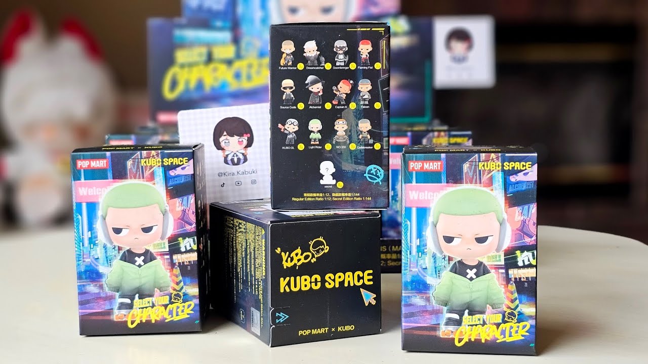 🎮 Kubo Space: Select Your Character blind box CASE!