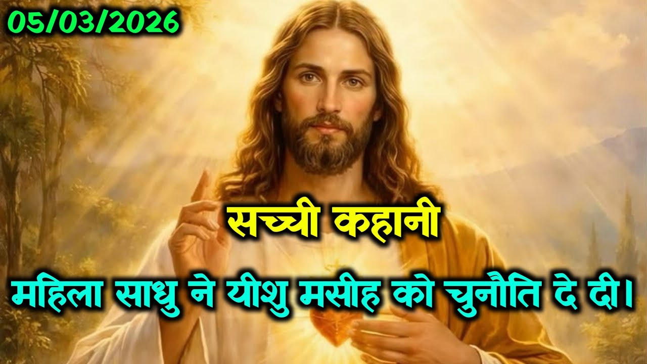 ✝️05 मार्च 2026 का यीशु मसीह का संदेश जरूर सुने🌠