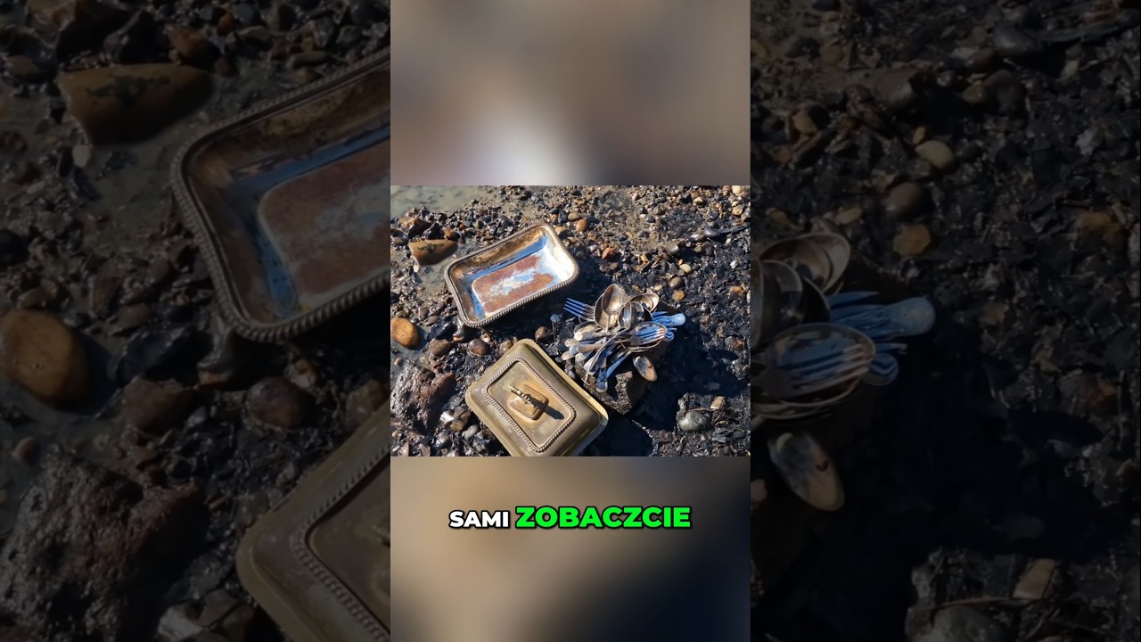 Niesamowite Odkrycie: Ślubna Wyprawka Znaleziona Nad Rzeką! #tamiza #shorts #metaldetecting #dc