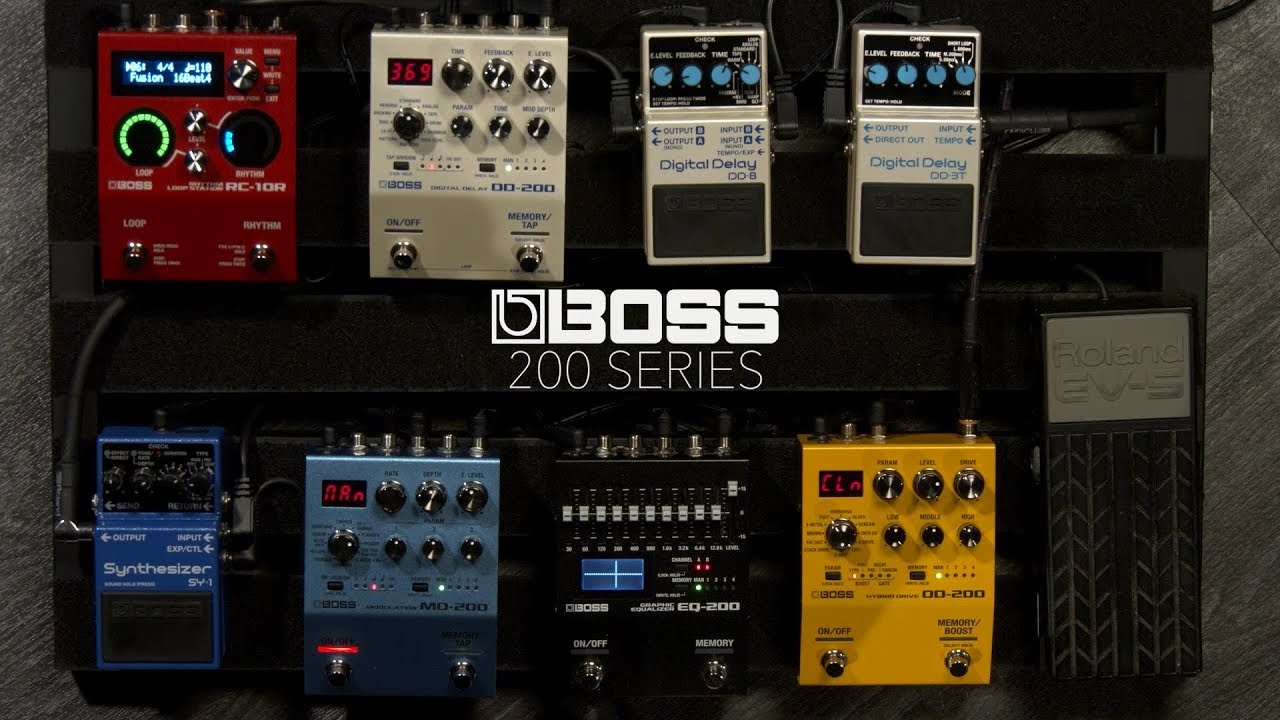 Soundscaping with the Boss 200 Series – No Talking | Gear4music
