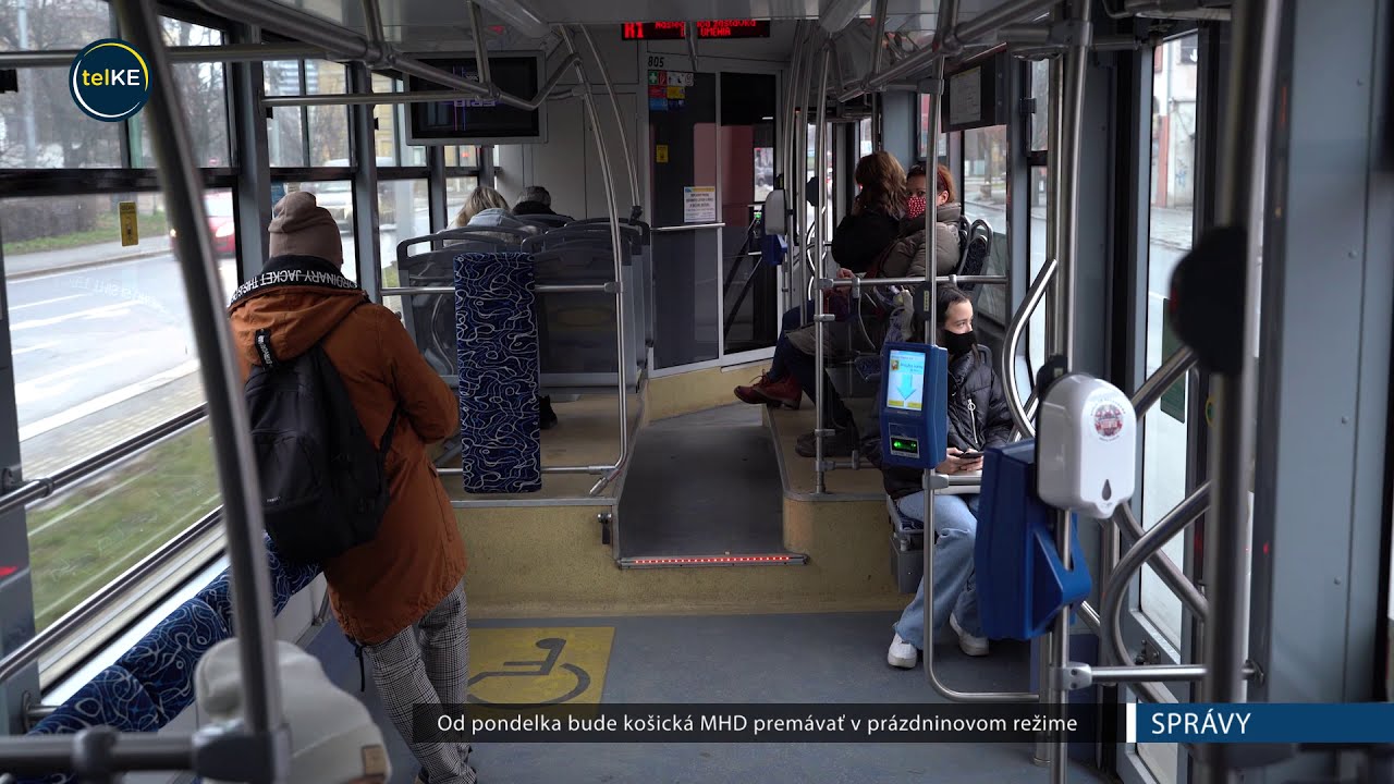Od pondelka bude košická MHD premávať v prázdninovom režime