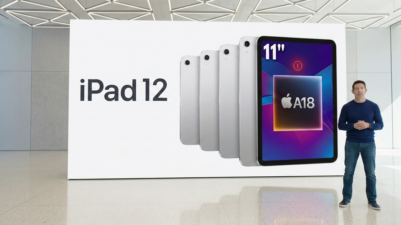 Утечки информации об iPad 12-го поколения (2026): дата выхода, цена и шокирующая правда.