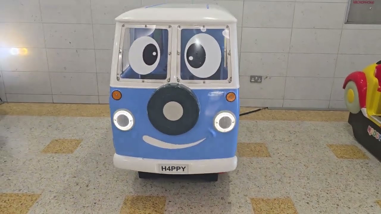 Jolly Roger Happy Camper Van Contactless Operated Kiddie ride