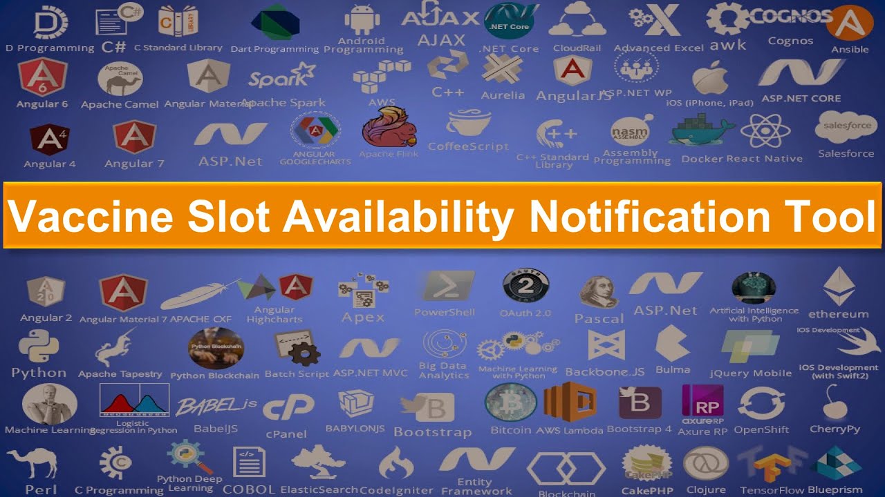 Vaccine Slot Availability Notification Tool