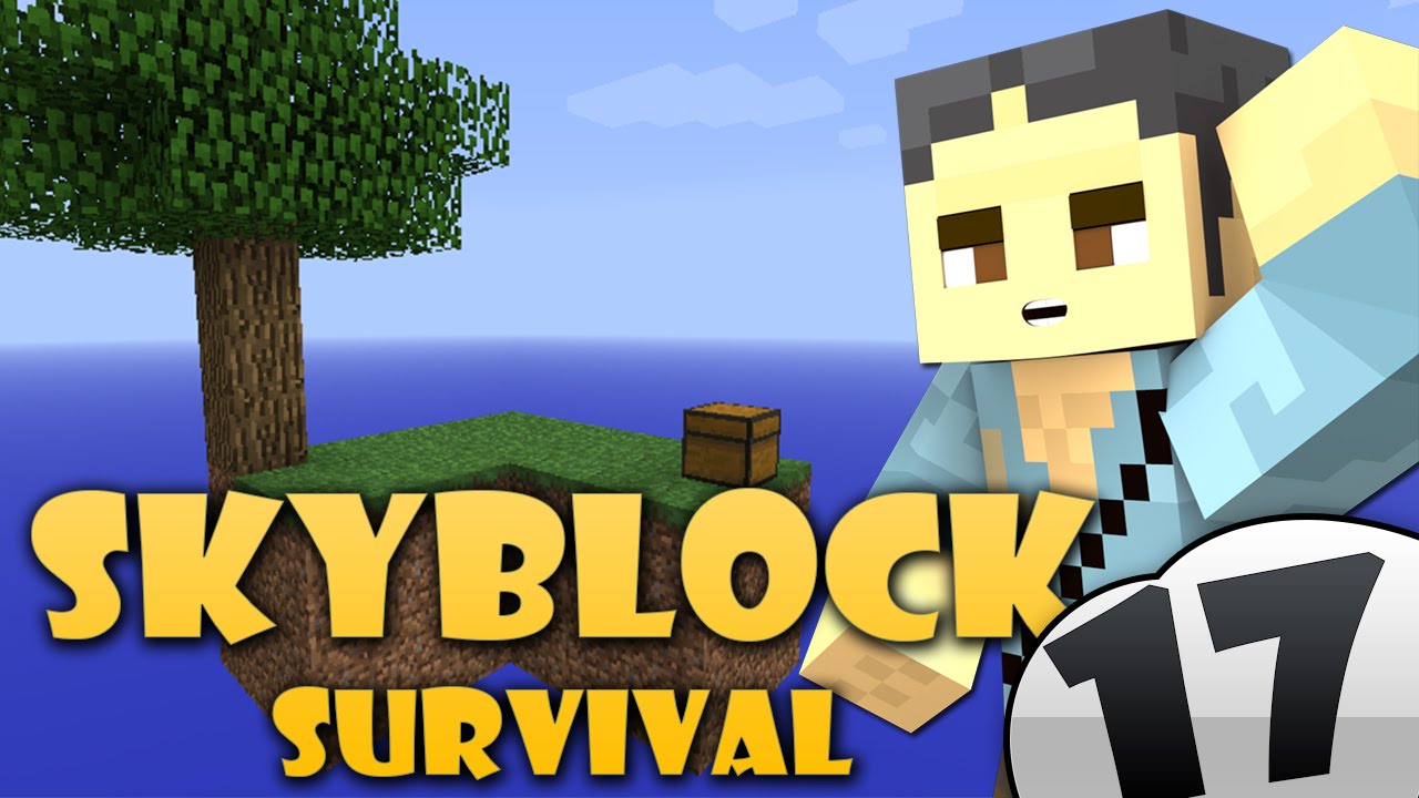 MINECRAFT: SKYBLOCK SURVIVAL - DIAMANTIIIII!!! #17