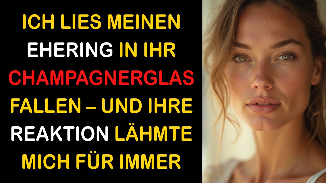 SIE TRANK MEINEN EHERING VOR ALLEN – DOCH WAS ICH DANN TAT, VERÄNDERTE MEIN LEBEN FÜR IMMER