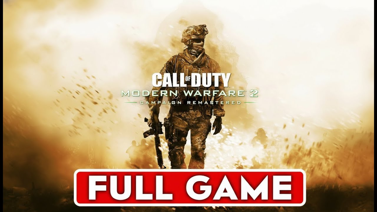 CALL OF DUTY MODERN WARFARE 2 REMASTERED CAMPAIGN FULL GAME