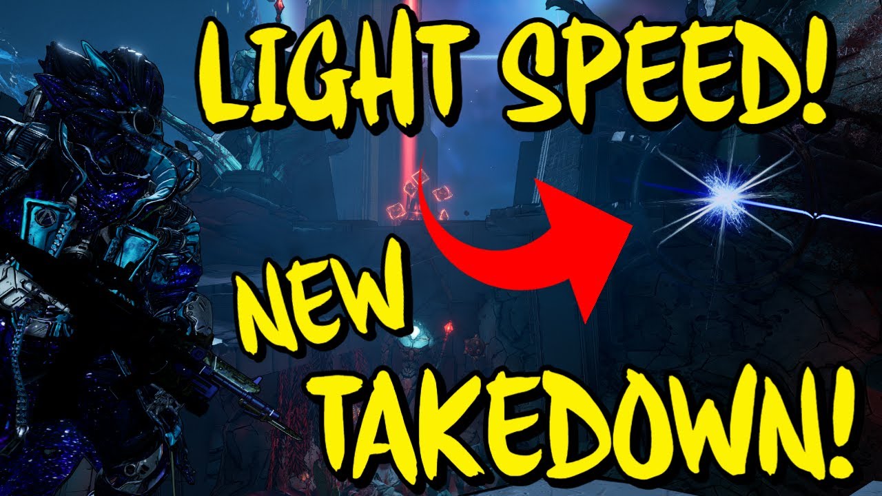 NEW LIGHT SPEED! Guardian Takedown Legendary Weapon Guide! [Borderlands 3]