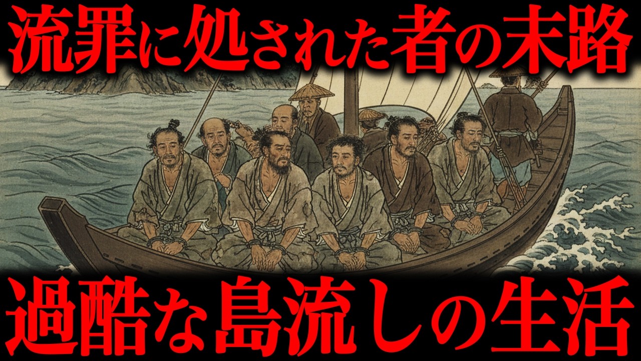 生き地獄だった『島流し』の実態！絶海の孤島での過酷な生活がヤバすぎた