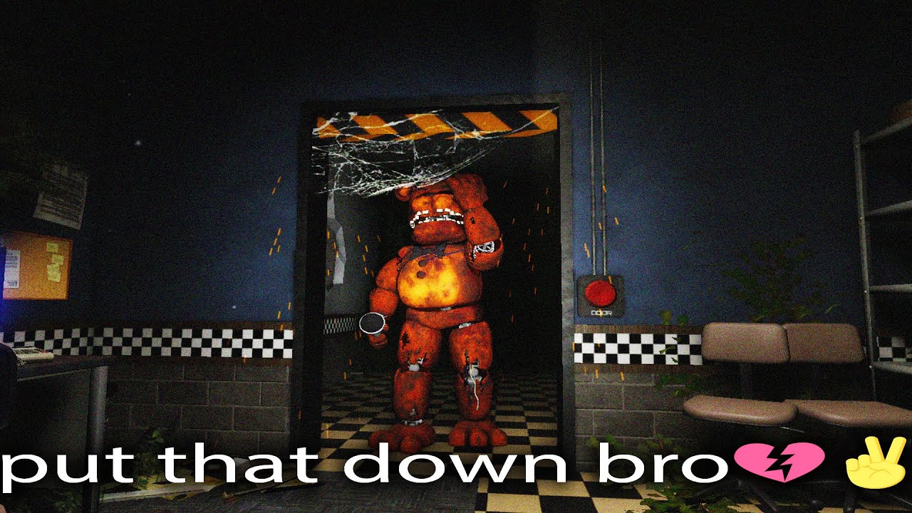 FREDDY YOU NOT SUPPOSE TO DO THAT