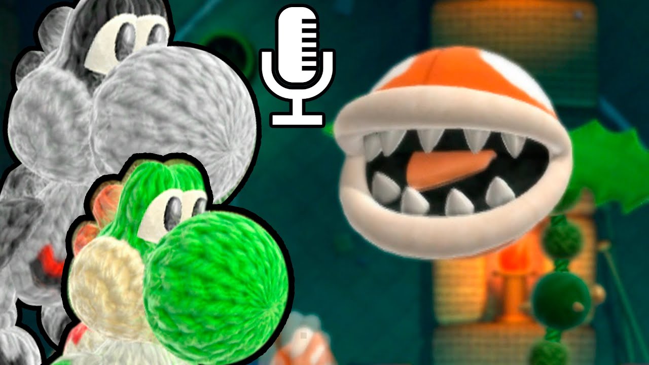 ❀ YOSHI´s WOOLLY WORLD ❀ | 4-8: ¡R.O.B. y YOSHI v.s. La PIRAÑA FLIUVIAL! | Yoshi´s y ❀
