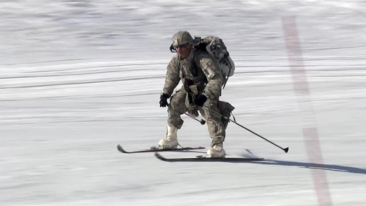 Ski Warfare - Stryker Soldiers Participate in Alaska Shield Exercise