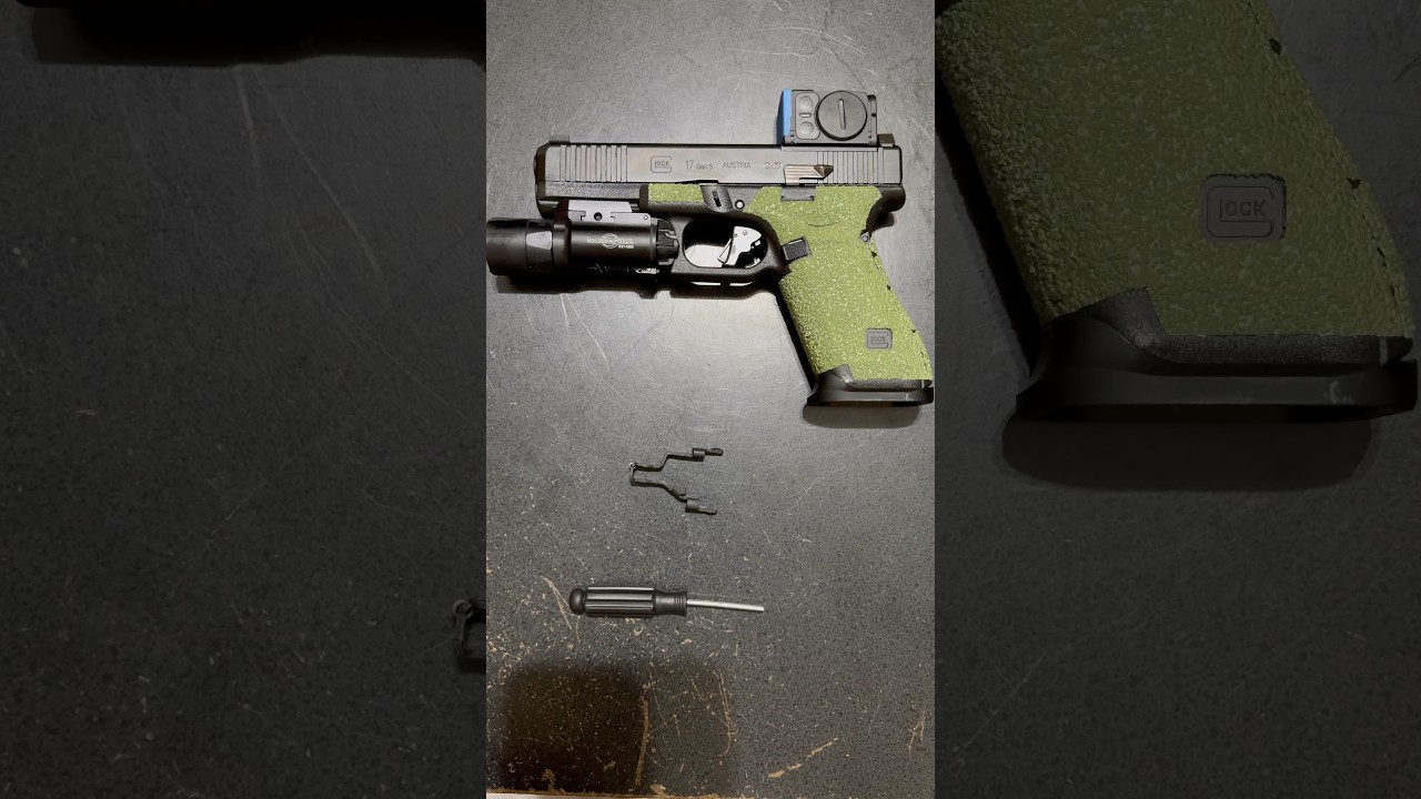 How To Install Your Slide Release / Slide Catch On Your Glock Pistol / Handgun