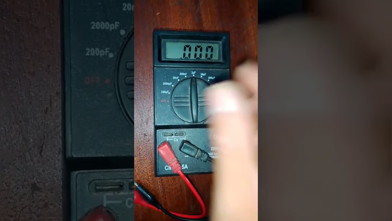 capacimetro #electronica #capacimetro #capacitores #condensador