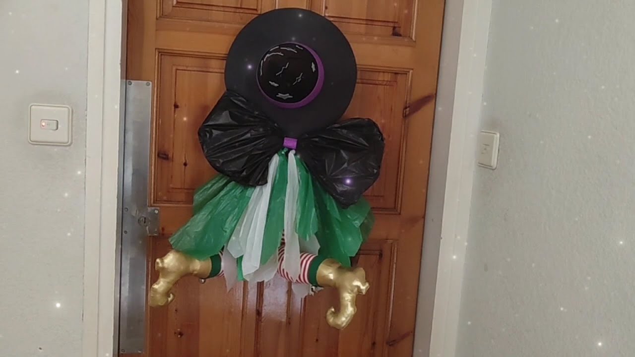 BRUJA DECORATIVA PARED🎃🎃🎃👍se quedarán con la boca abierta!!