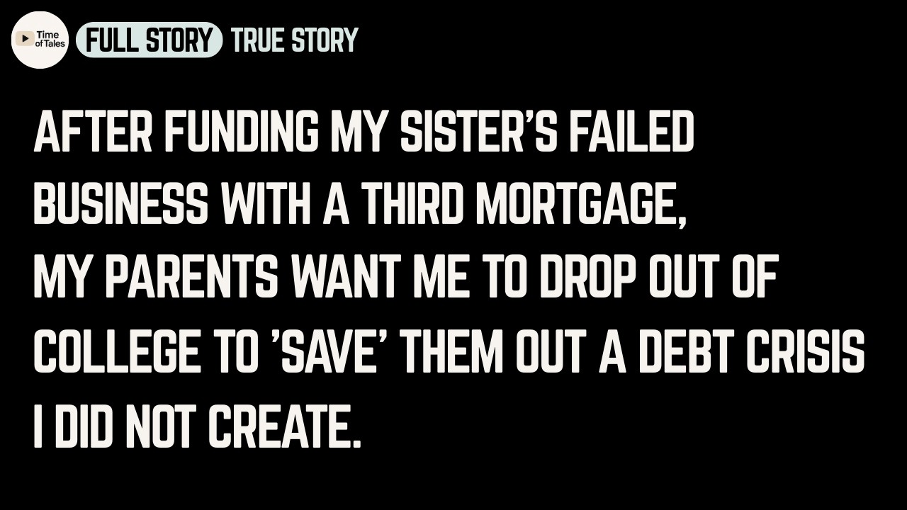 AITA For Refusing To Drop Out Of College To Pay Off My Sister's Business Debt?
