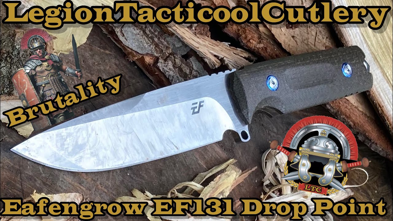 Отправляйтесь в бой с Eafengrow EF131 Drop Point в цвете DC53 Steel!