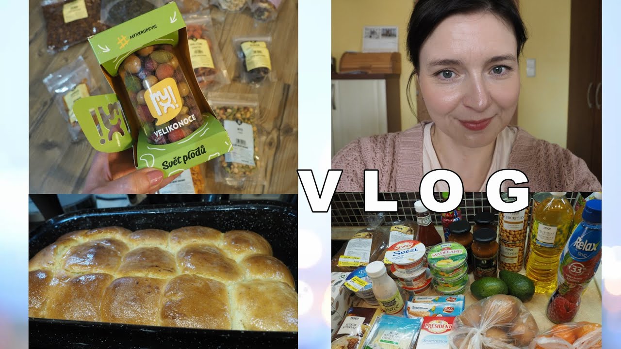 Produktivn&iacute; odpoledne v kuchyni | Česk&eacute; buchty | Tesco n&aacute;kup | Svět plodů | VLOG