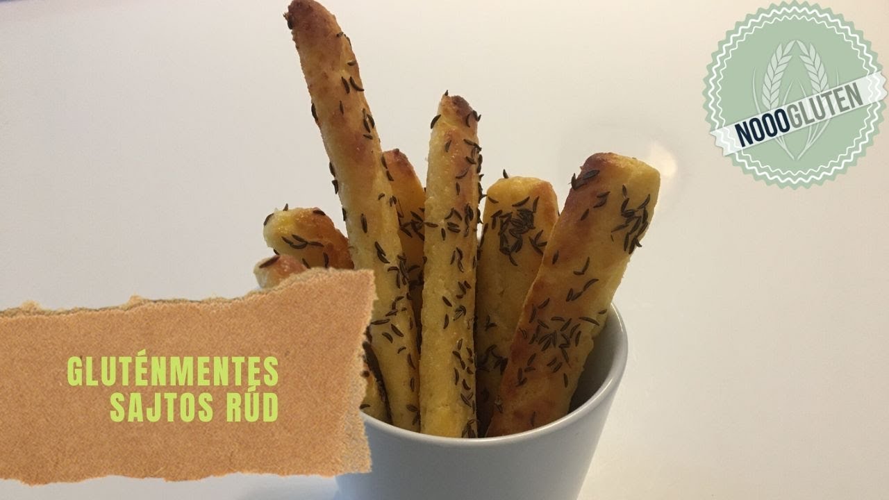 Gluténmentes sajtos rúd - NOOOGLUTEN.HU