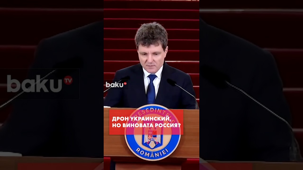 Никушор Дан обвинил Россию в подрыве украинского дрона в городе Констанца