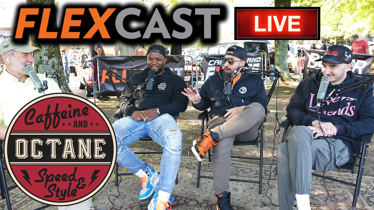 FLEXCAST 34: LIVE at Caffeine & Octane w/ guests
