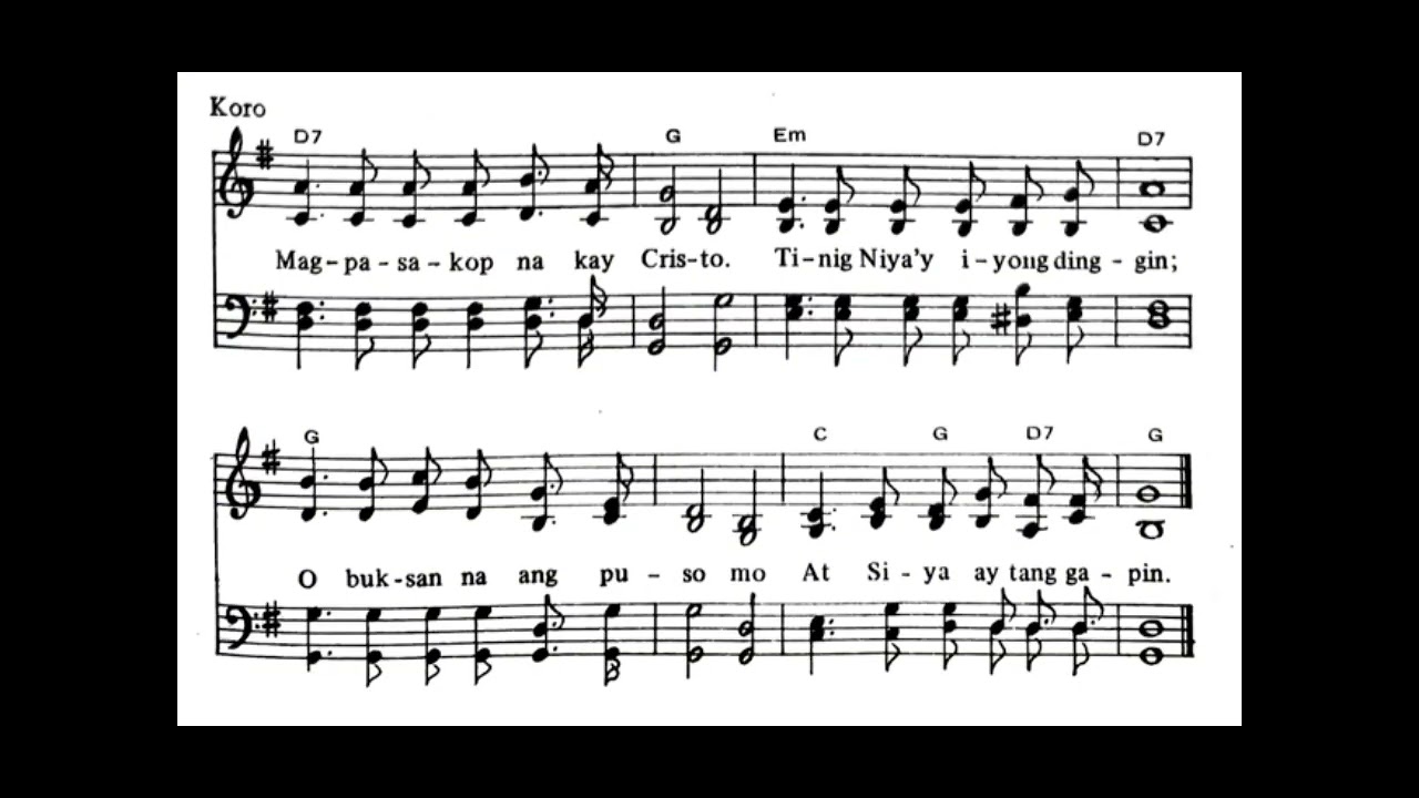 BASS | Buksan ang Puso Kay Jesus (Have You Any Room for Jesus?) | Violin guide