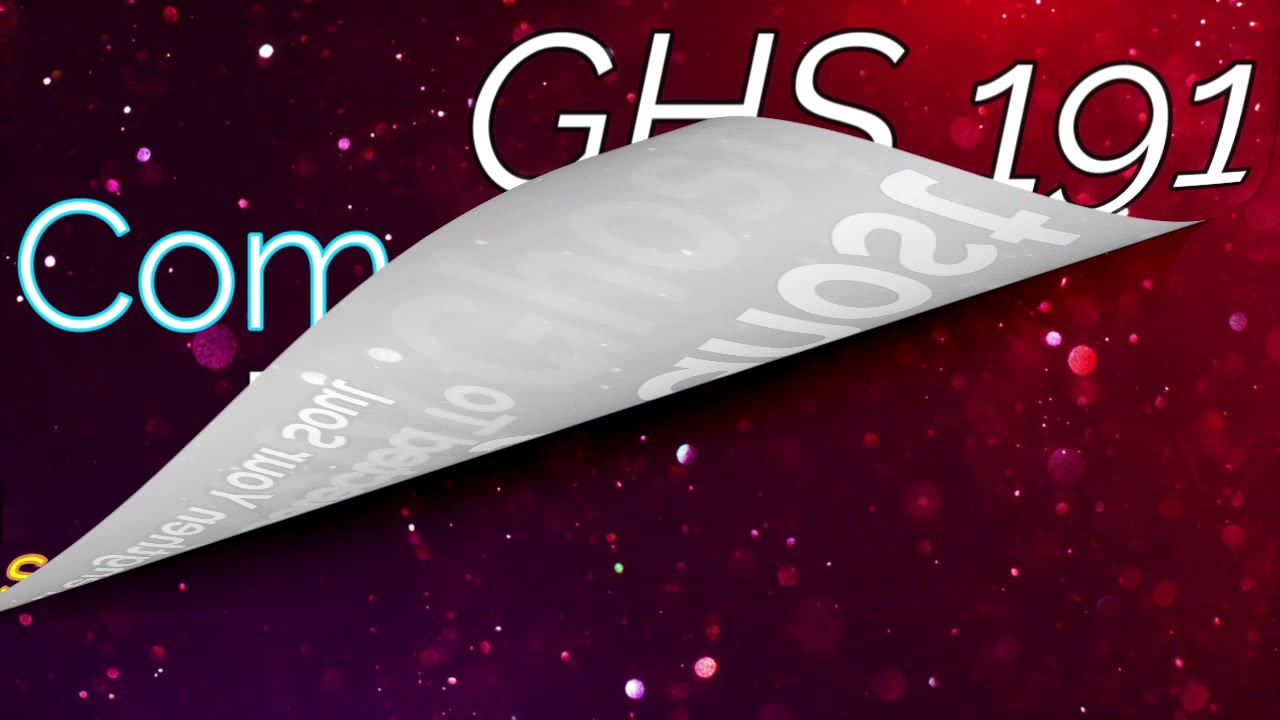 GHS 191 - Come Holy Ghost + Lyrics