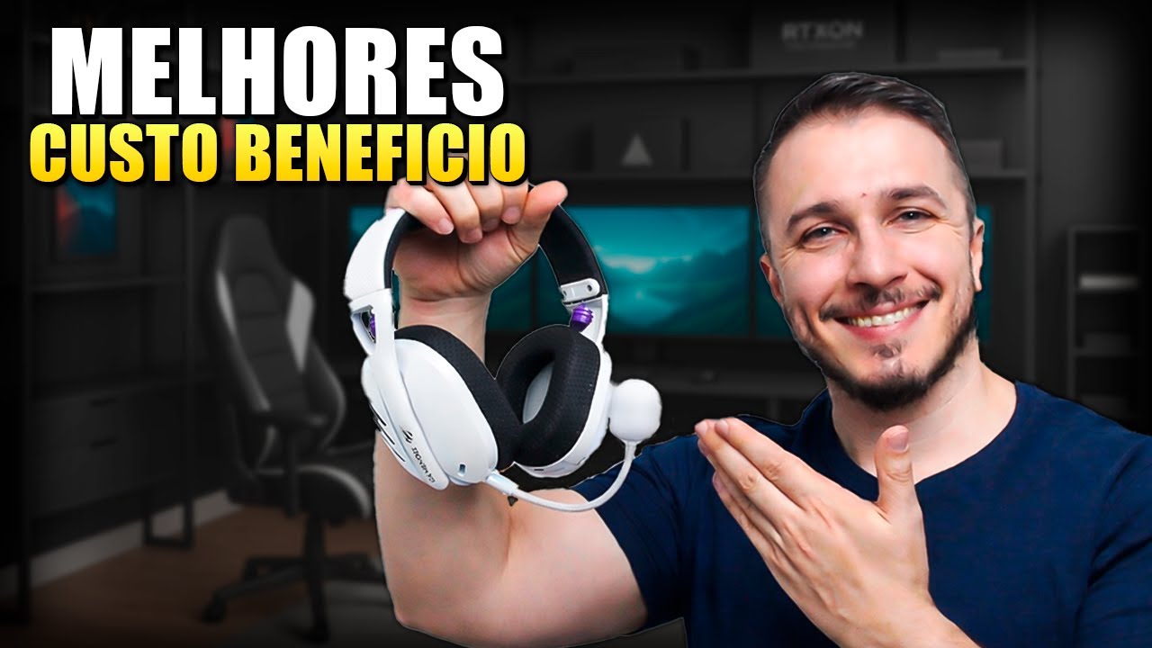 HEADSET CUSTO BENEFICIO 2026 | TOP 7 MELHOR HEADSET BOM E BARATO