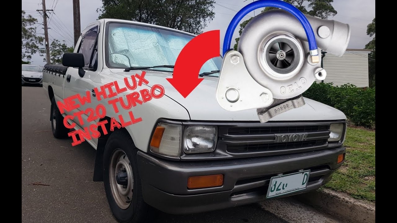 Hilux / Tacoma CT20 Turbo Install