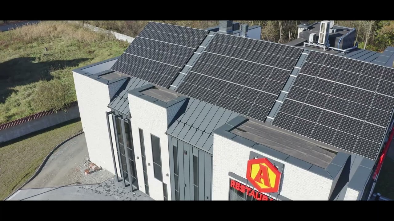 Blachotrapez Panel Terrano - realizacja dachu i elewacji - Restauracja Ateria