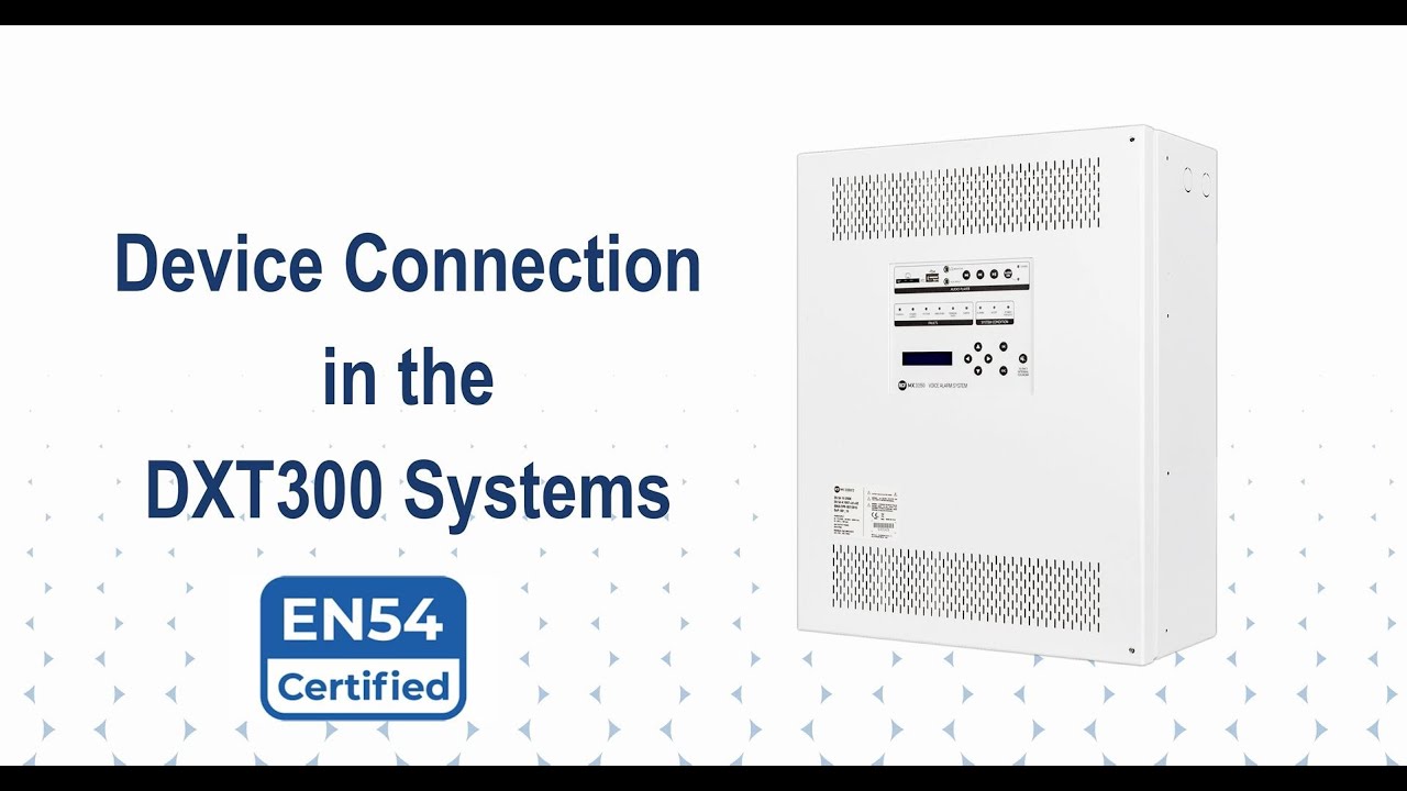 Device Connection in the DXT300 Systems