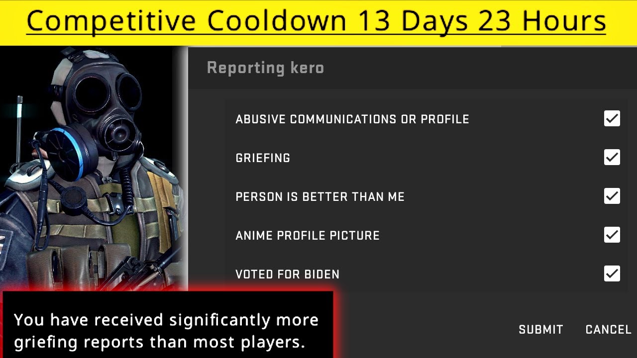 Griefing Cooldowns - CS:GO