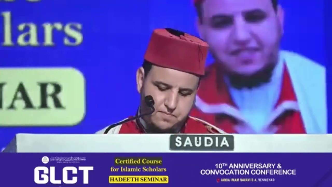 جانب من أجوبة الشيخ مصطفى مخلوفي على أسئلة الحاضرين في محاضرة بدولة الهند 