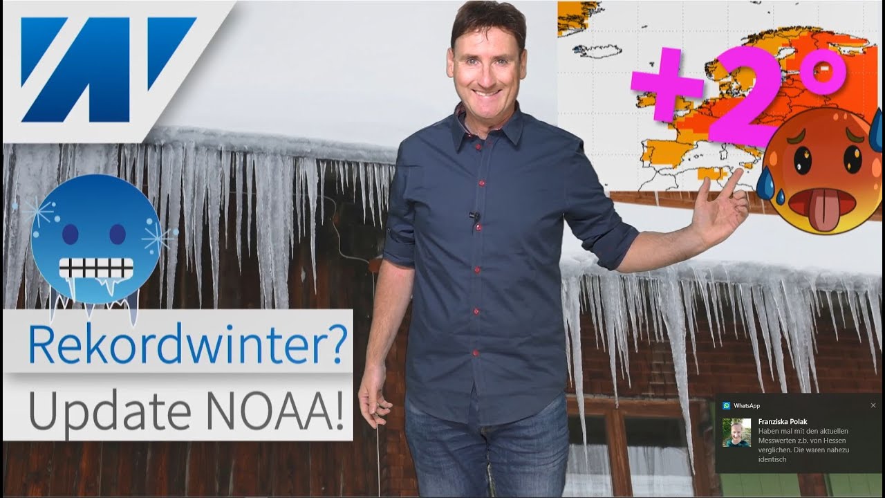 NOAA rechnet mit strammen Rekordwinter! Europ&auml;er verhaltener. Update Winterprognose ECMWF und CFS!