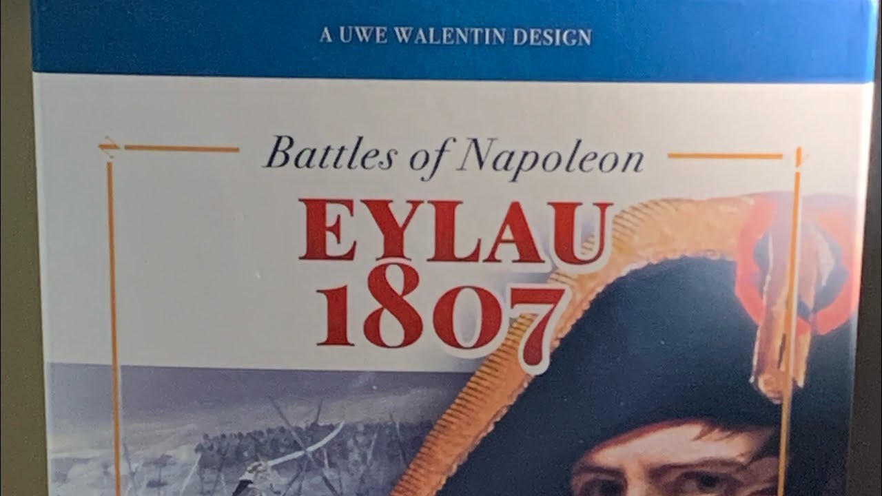 Eylau 1807 by Sound of Drums. 2023.  Video 1 play through:  0800 turn