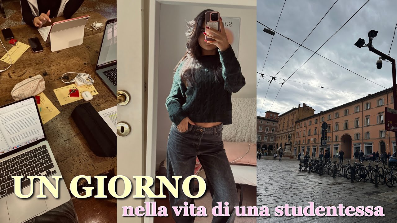 VLOG ✨ una giornata nella vita di una studentessa, tra università e vita quotidiana
