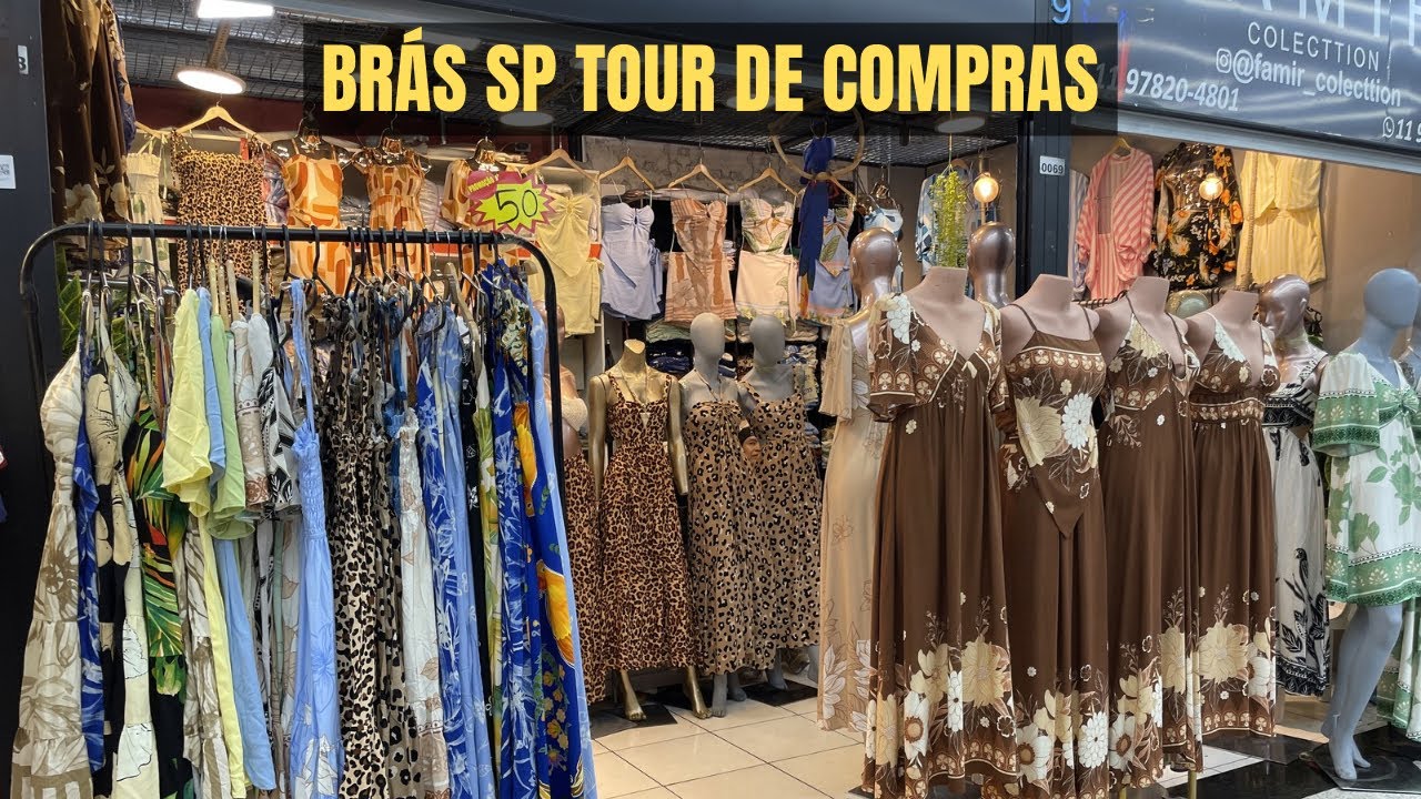 Onde comprar roupas baratas e de qualidade no Br&aacute;s SP 😱