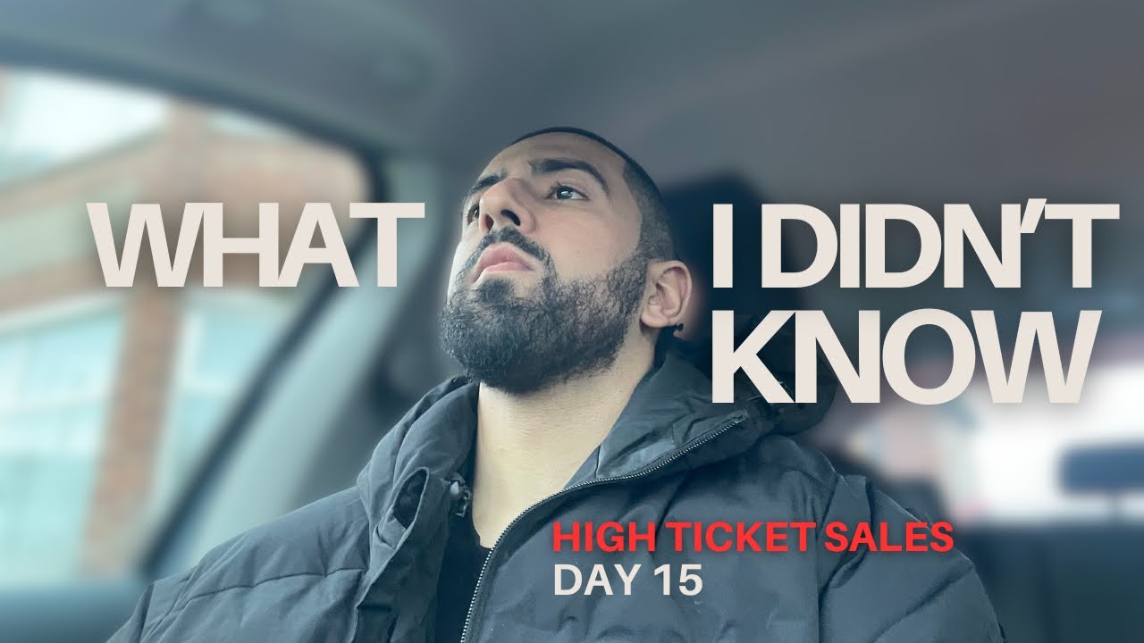 What I Didn’t Know About High Ticket Sales