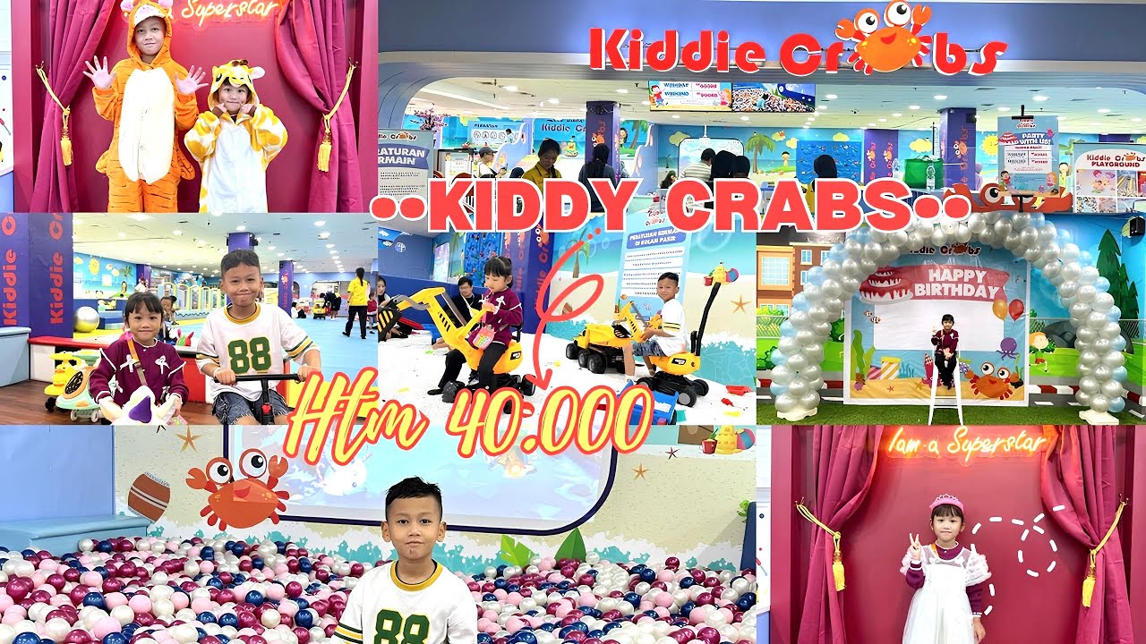 KIDDY CRABS PLAYGROUND 🦀 | PLAYGROUND MURAH DI BEKASI | BEKASI TRADE CENTER #trending
