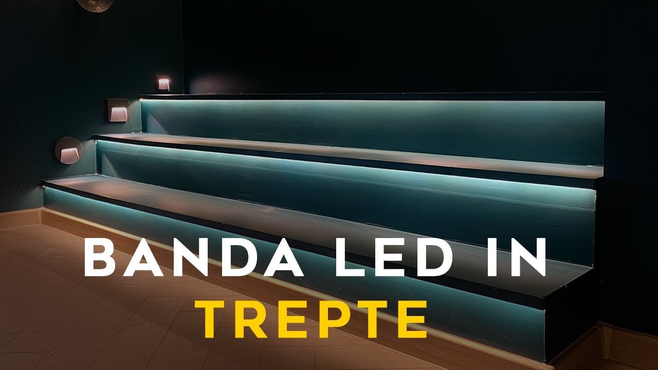 BANDA LED IN TREPTE. TOT CE TREBUIE SA STII!